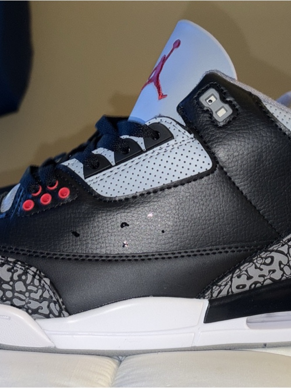 Jordan Kids Black, White & Red Retro Basketball Sneakers